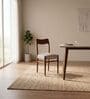 Swerve 6 Seater Acacia Wood Dining Table Set With Cushioned Teak Chairs In Natural Finish Swerve 6 Seater Acacia Wood Dining Table Set With Cushioned Teak Chairs In Natural Finish