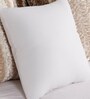 White Microfiber Filled 12x12 Inches Cushion Insert