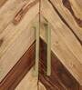 Swind Sheesham Wood Sideboard In Rustic Teak Finish