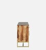 Swind Sheesham Wood Sideboard In Rustic Teak Finish