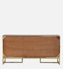 Swind Sheesham Wood Sideboard In Rustic Teak Finish