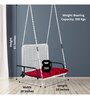 Fabric Swing in White & Red Colour