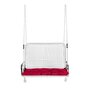 Fabric Swing in White & Red Colour