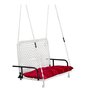 Fabric Swing in White & Red Colour