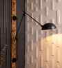 Swivel Arm Black Wall Light