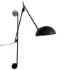 Swivel Arm Black Wall Light