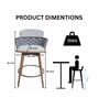 Slate Bar Stool In Standard Color