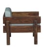 Swoon Sheesham Wood 1 seater Sofa in Provincial Teak Finish Swoon Sheesham Wood 1 seater Sofa in Provincial Teak Finish