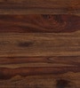 Swoon Sheesham Wood 1 seater Sofa in Provincial Teak Finish Swoon Sheesham Wood 1 seater Sofa in Provincial Teak Finish