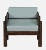 Swoon Sheesham Wood 1 seater Sofa in Provincial Teak Finish Swoon Sheesham Wood 1 seater Sofa in Provincial Teak Finish