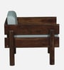 Swoon Sheesham Wood 1 seater Sofa in Provincial Teak Finish Swoon Sheesham Wood 1 seater Sofa in Provincial Teak Finish