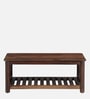 Swoon Sheesham Wood Coffee Table in Provincial Teak Finish Swoon Sheesham Wood Coffee Table in Provincial Teak Finish