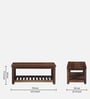 Swoon Sheesham Wood Coffee Table in Provincial Teak Finish Swoon Sheesham Wood Coffee Table in Provincial Teak Finish