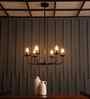 Swooparm Black Chandelier