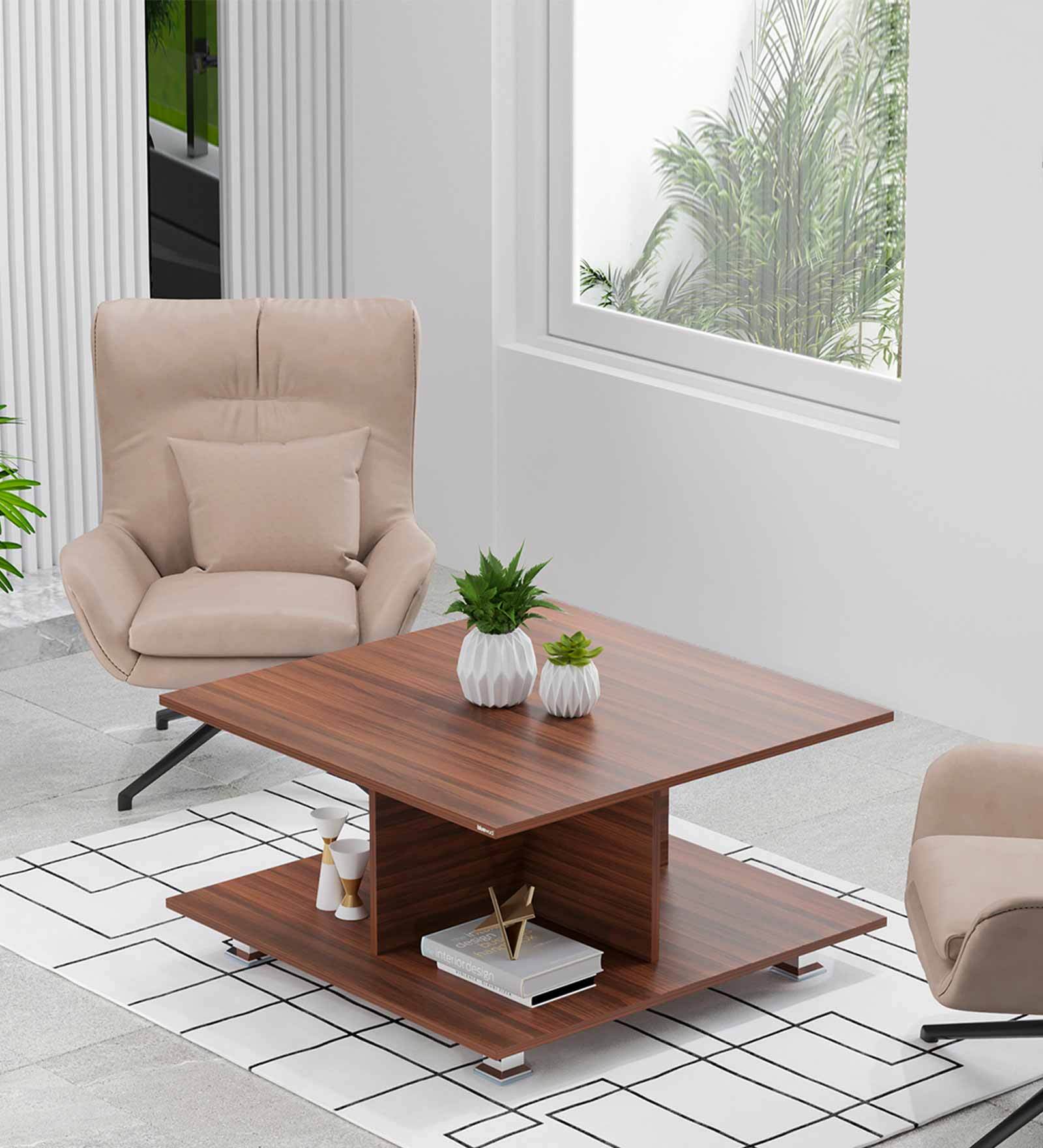 Buy Sydney Coffee Table in Walnut Finish at 46 OFF by bluewud Pepperfry