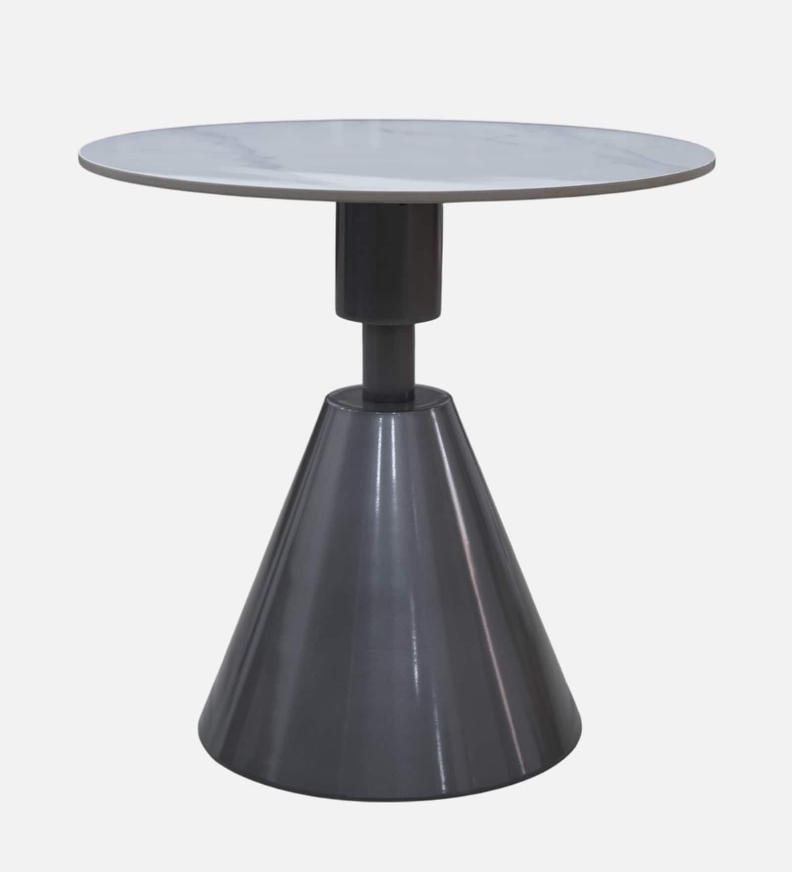 Sylus Side Table In White Colour