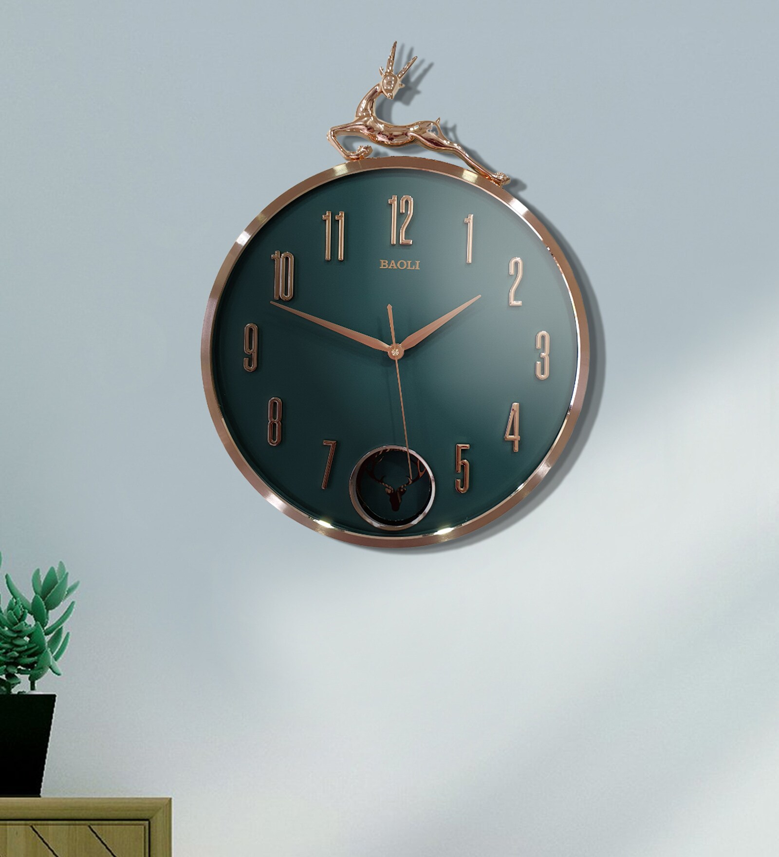 Buy Gold Plastic Invention Modern Wall Clock at 6 OFF by FunkyDecors