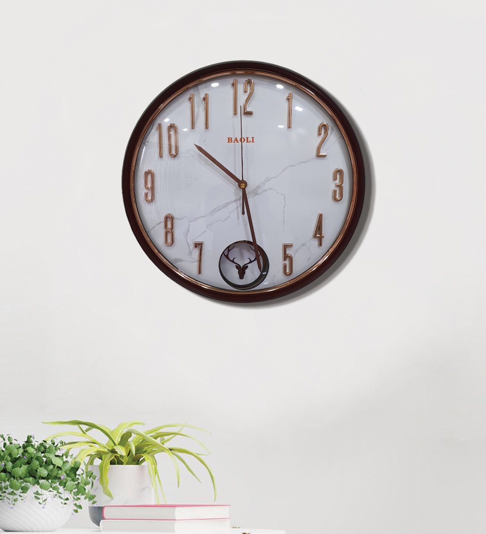 Buy Synthetic Marble Texture Wall Clock at 34 OFF by FunkyDecors