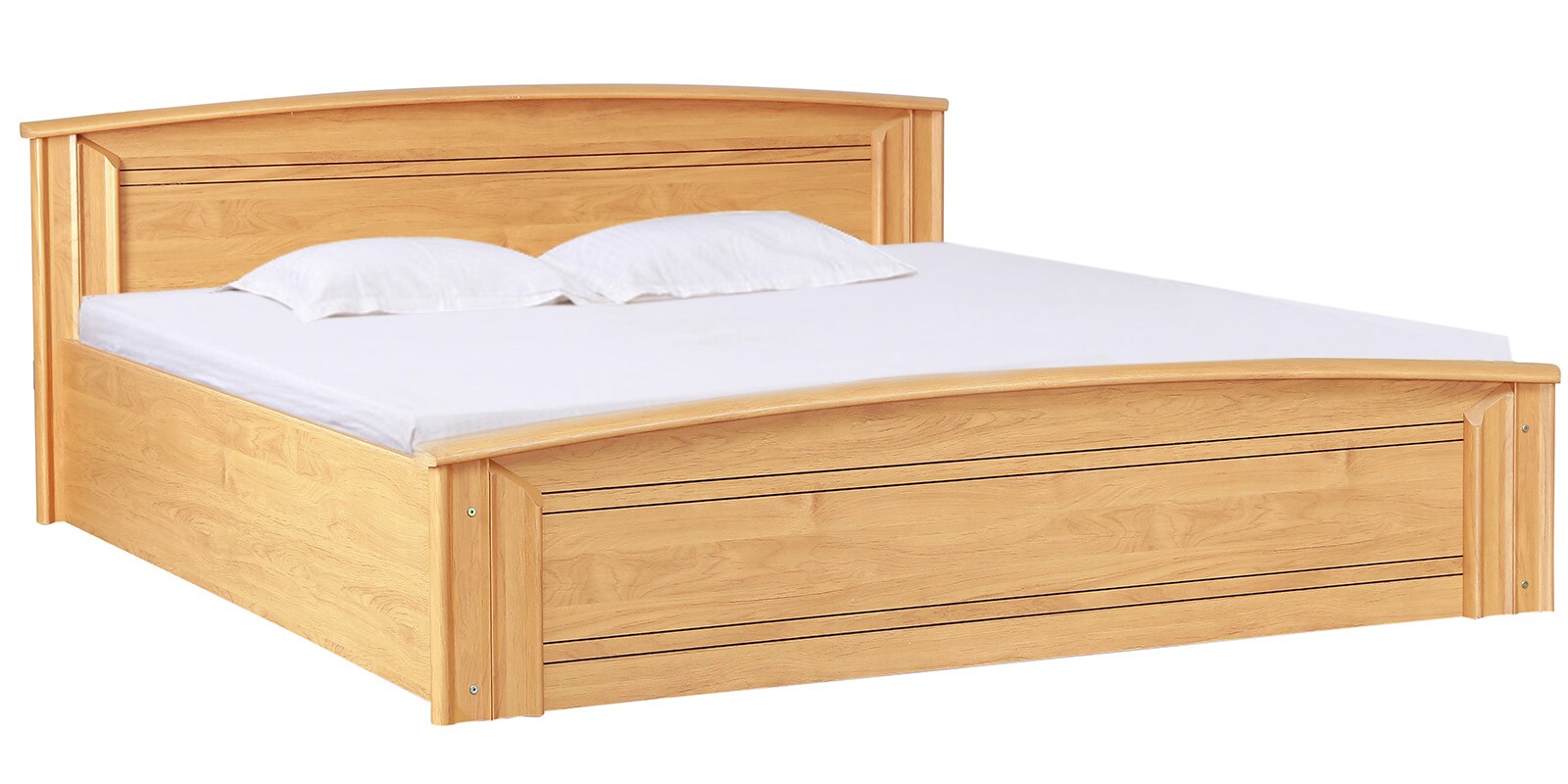 Buy Sylas King Bed with Box Storage in Planked Alder Finish by HomeTown