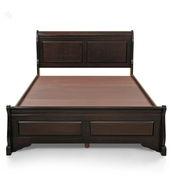 Buy Sydney Queen size Bed by Royaloak Online Transitional Queen Size