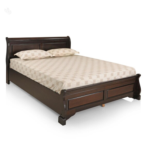 Buy Sydney Queen size Bed by Royaloak Online Transitional Queen Size
