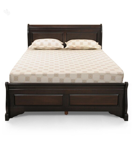 Buy Sydney Queen size Bed by Royaloak Online Transitional Queen Size