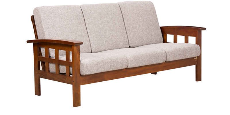 Buy Sydney Sofa set with Cushion (3+1+1 Seater) by RoyalOak Online ...