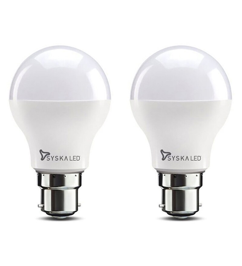 syska rechargeable bulb 9 watt