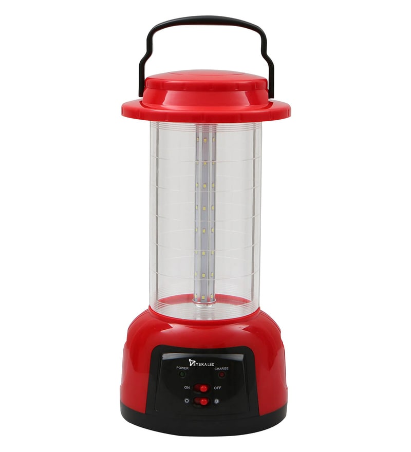 Buy 9 Watt Rechargeable LED Emergency Lantern by Syska Online Emergency Lights Emergency
