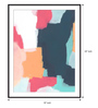 Sychronicity Multicolour Multicolor Paper Framed Art Print Set of 2
