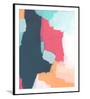 Sychronicity Multicolour Multicolor Paper Framed Art Print Set of 2