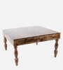 Sydney Sheesham Wood Coffee Table in Teak Finish