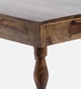 Sydney Sheesham Wood Coffee Table in Teak Finish
