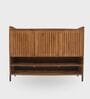 Sylvan Wooden  Shoe Cabinet In Walnut Colour