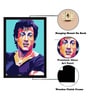 Sylvester Stallone Wooden Framed Art Print
