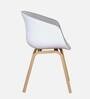 Sylvia Fabric Iconic Chair in Grey Colour