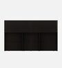 Sylvia Queen Size Bed in Dark Wenge Finish With Box Storage