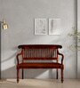 Kensington Sheesham Wood Settee in Honey Oak