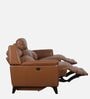 Symphony Leather 3 Seater Recliner Sofa in Brown Colour