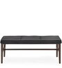 Symphony 2 Seater Dining Bench in Brown Colour