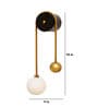 Phantom Brass Glass and Metal Novelty Wall Light