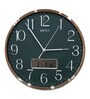 Gold Plastic Elegant Digital Modern Wall Clock