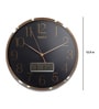 Gold Plastic Digital Modern Wall Clock