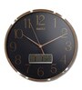 Gold Plastic Digital Modern Wall Clock