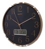 Gold Plastic Digital Modern Wall Clock