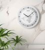 Synthetic Grey Analog Wall Clock