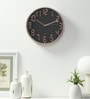 Synthetic Minimal Wall Clock In Black