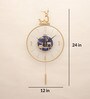 Green Plastic Reindeer Pendulum Clock