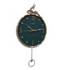 Synthetic Rosegold Pendulum Wall Clock