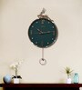 Synthetic Rosegold Pendulum Wall Clock